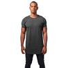 Urban Classics - Long Shaped Turnup Herren TShirt - Grau Product image